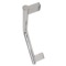 Grab Bar, Decorative, Round, Chrome, 13 Inch, Wall Mounted, Angled